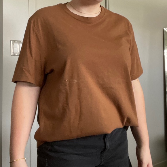 Mens Brown t-shirt - Picture 1 of 3
